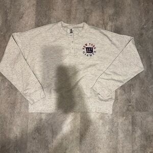 New York Giants Gray Sweater womens, size medium !